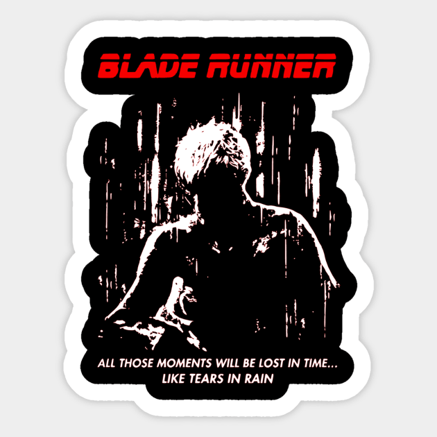 Blade Runner Roy Batty Sticker by OtakuPapercraft